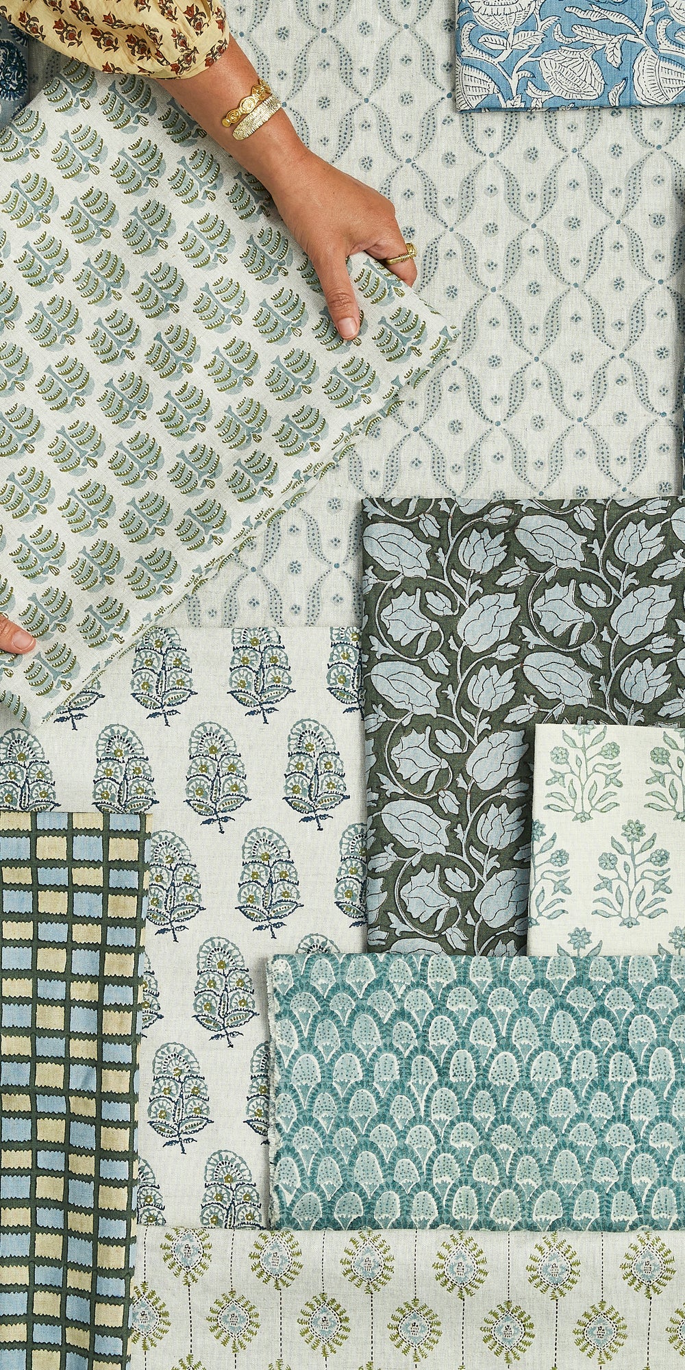 Hera Moss linen in - Fabric - Walter G Australia