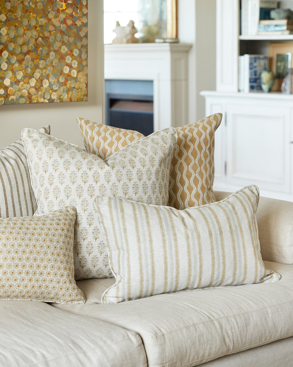 Kythira Washed Pista Cushion