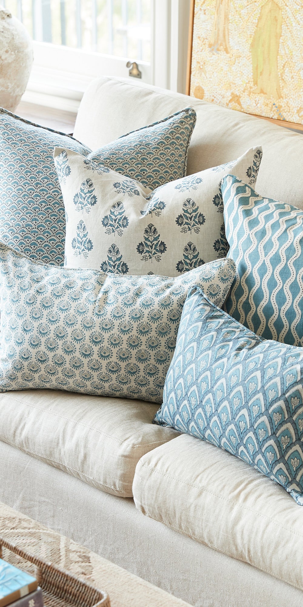 Ankara Mineral Cushion in - Cushions - Walter G Australia