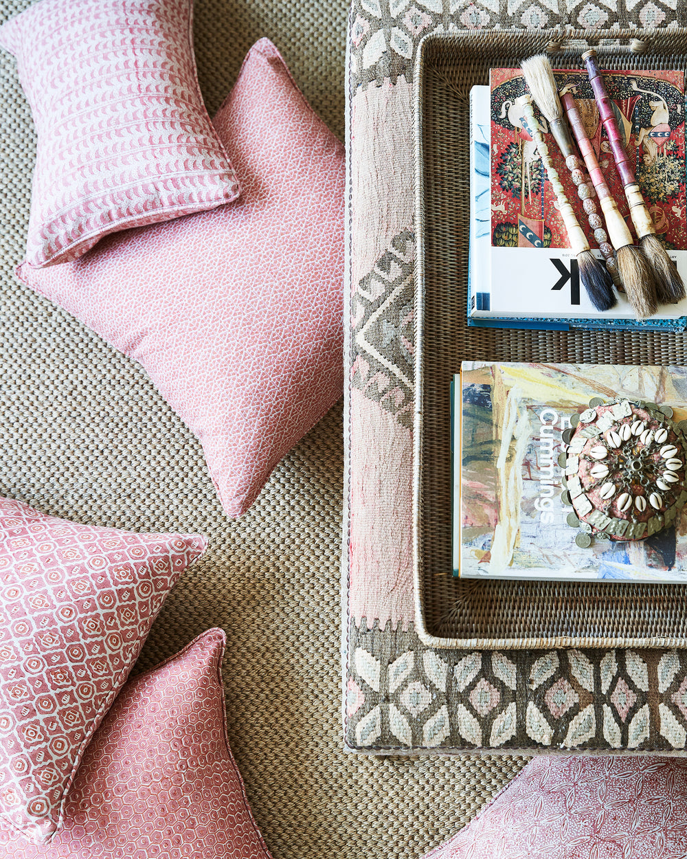 Luxor Guava Cushion Rectangle