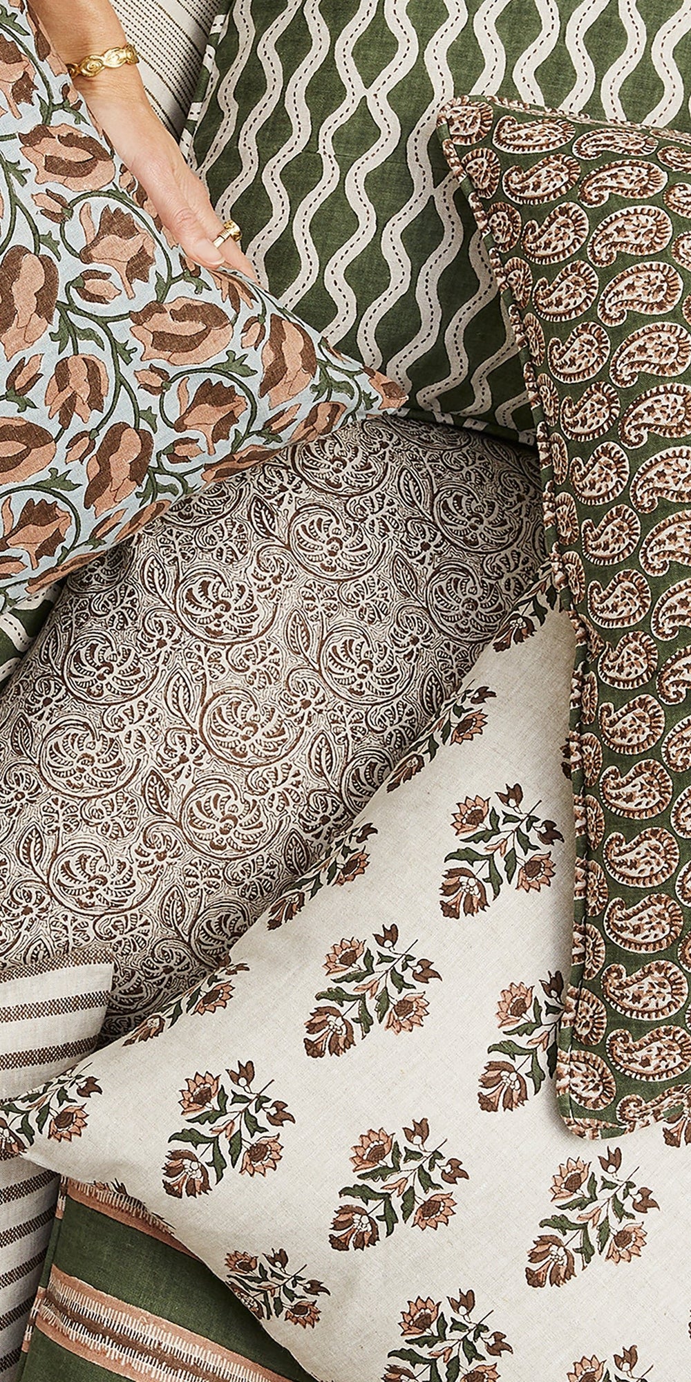 Aravelli Rosewood Cushion in - Cushions - Walter G Australia