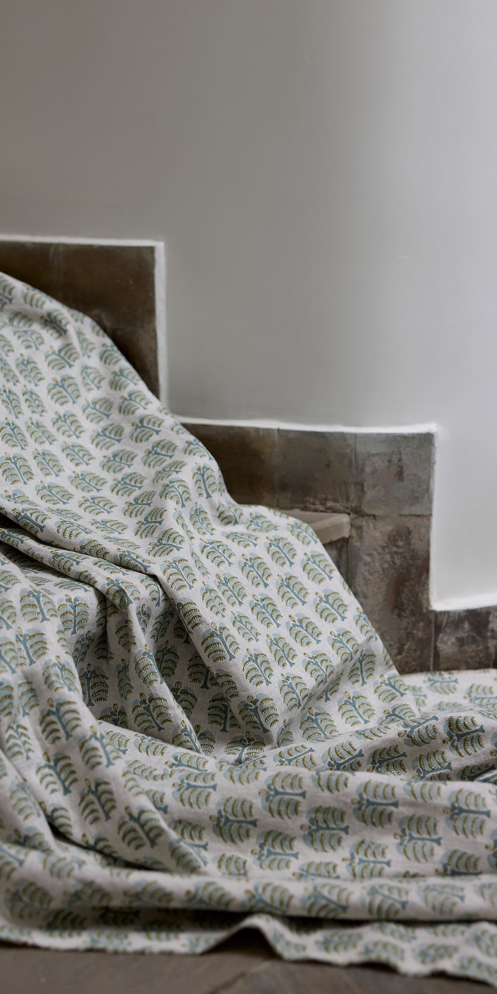 Hera Moss linen in - Fabric - Walter G Australia