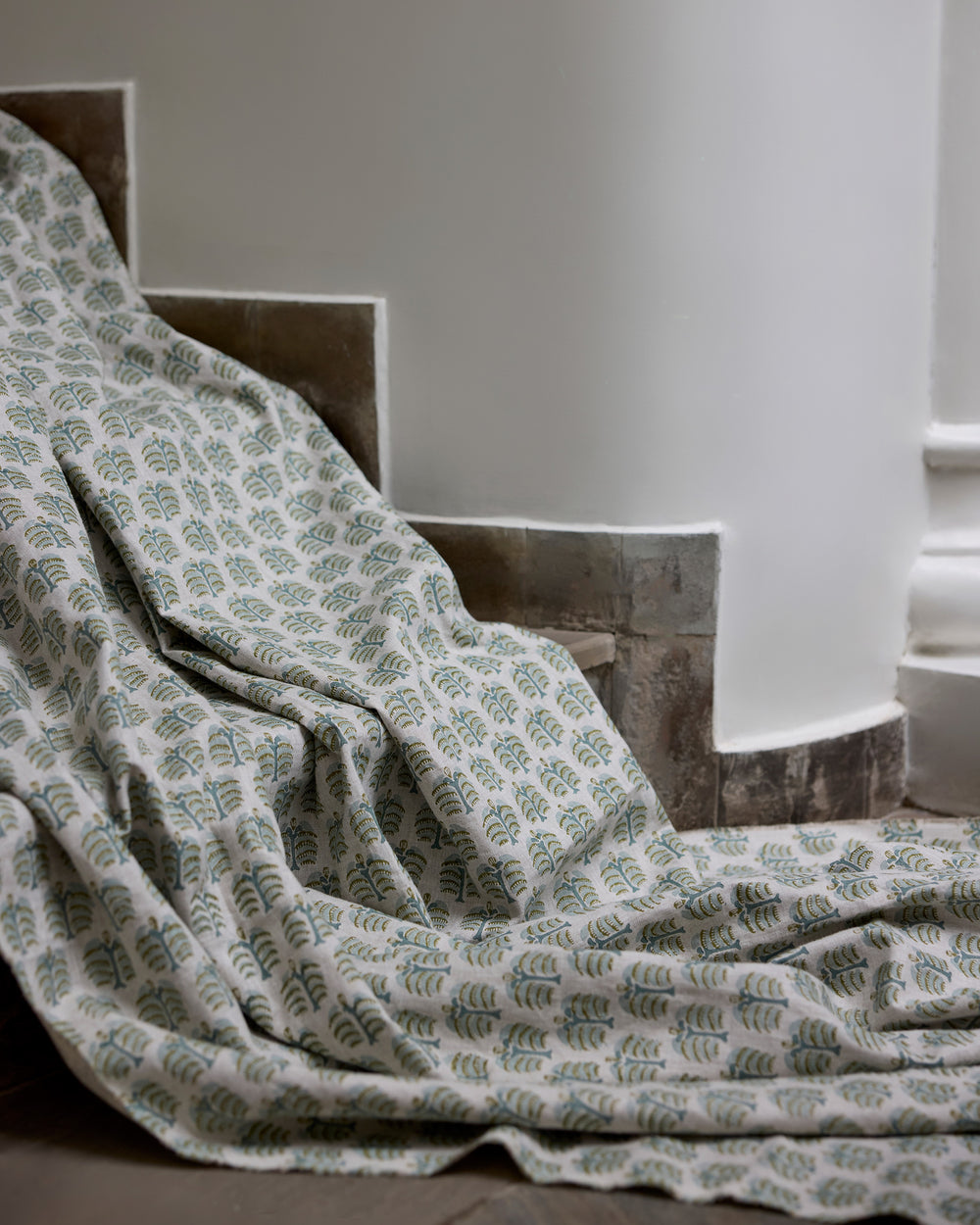 Hera Moss linen in - Fabric - Walter G Australia