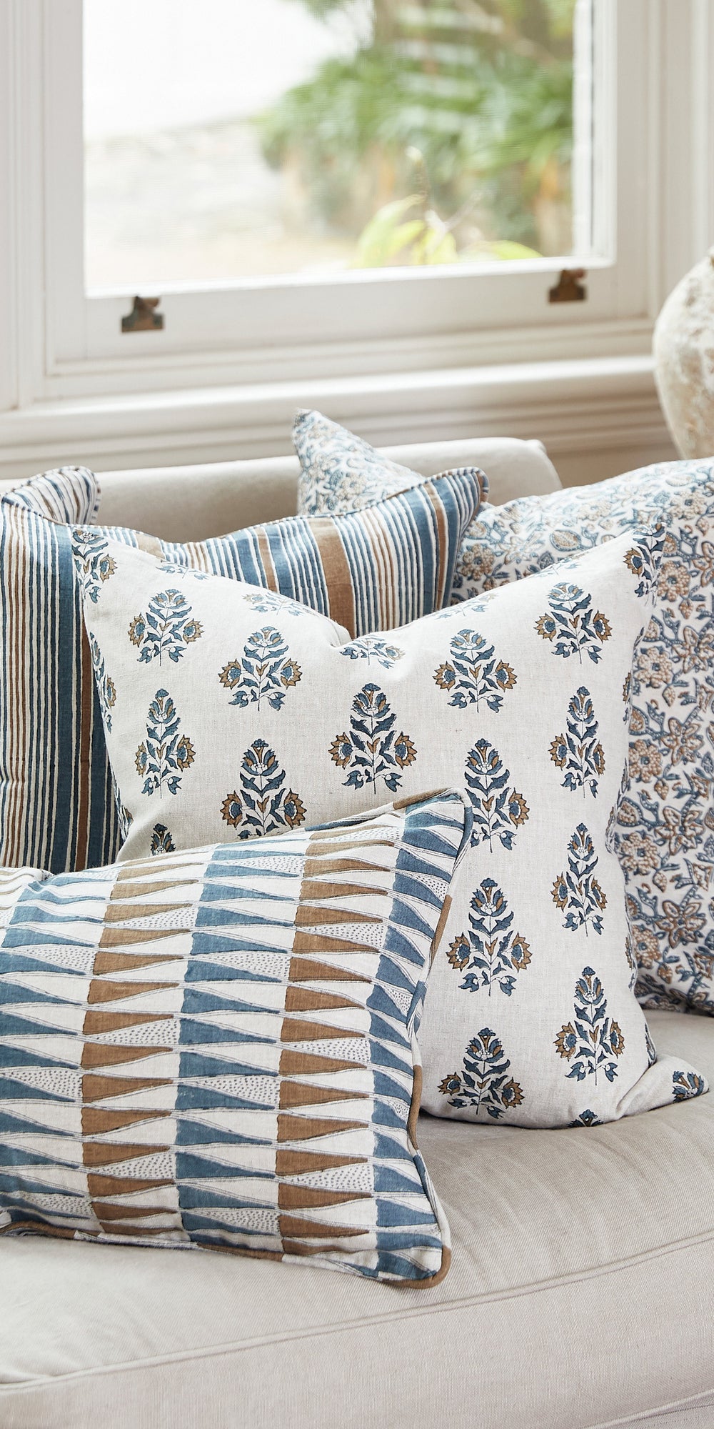 Ankara Walnut Cushion in - Cushions - Walter G Australia