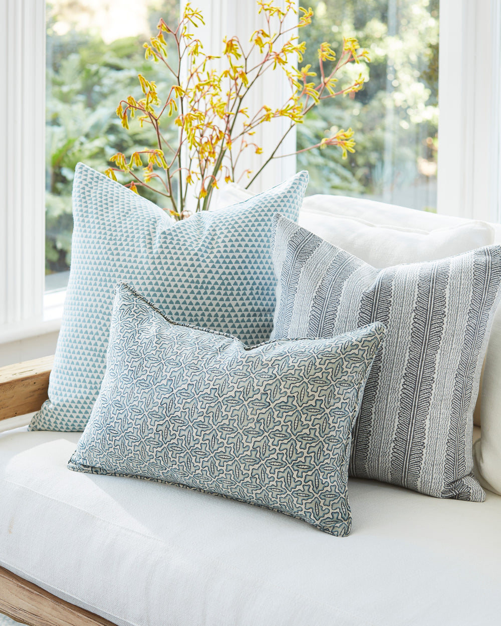 Huts Mineral Outdoor Cushion in - Cushions - Walter G Australia