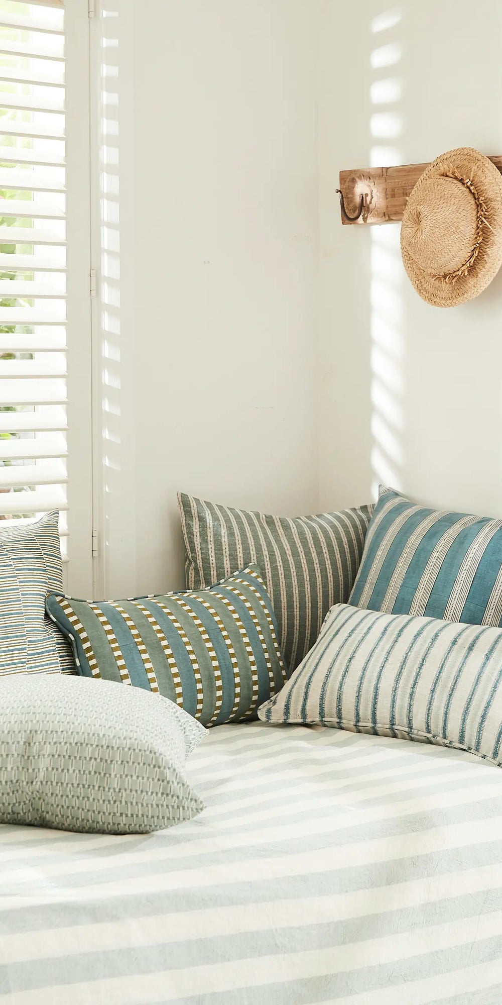 Rumi Celadon Cushion