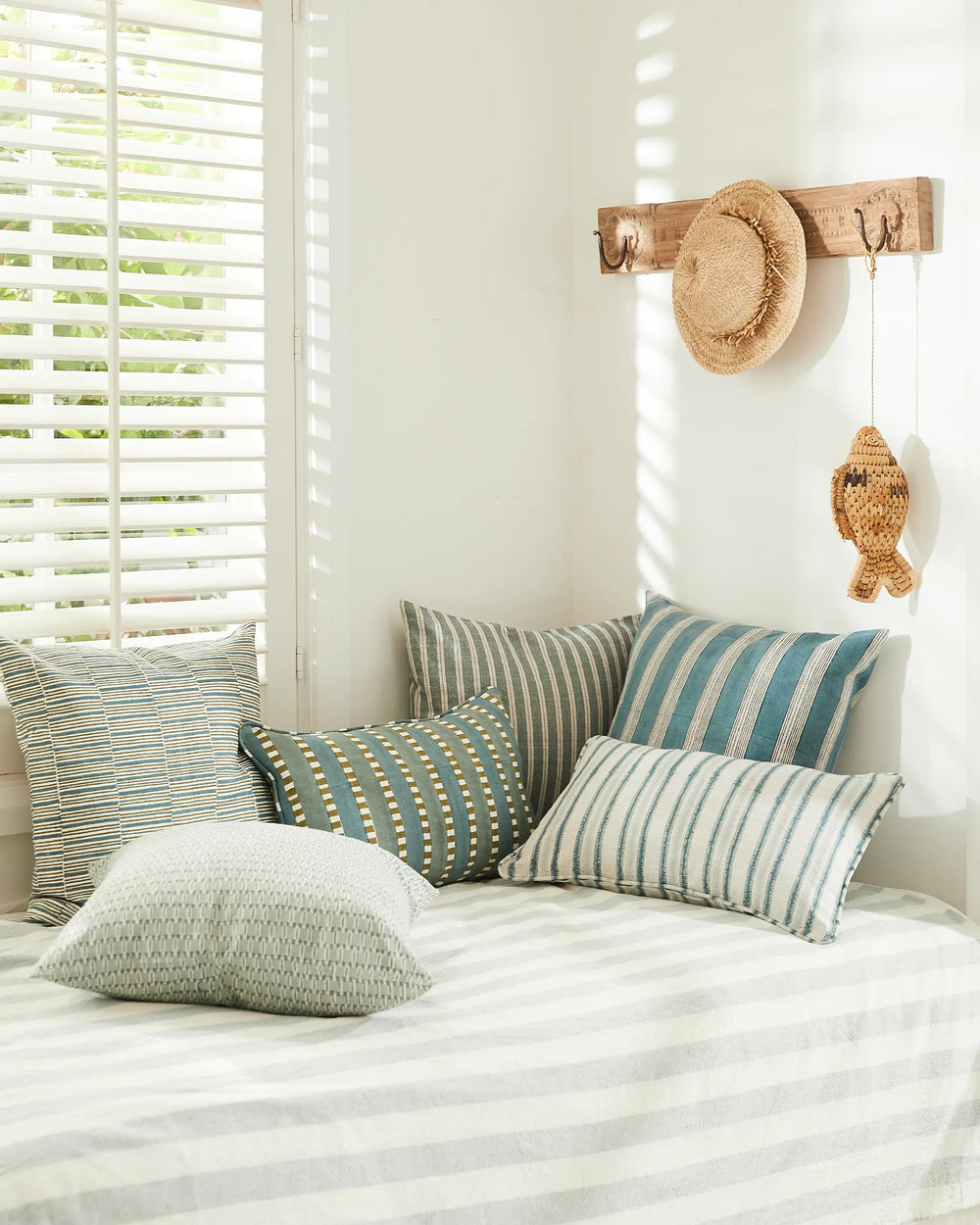 Rumi Celadon Cushion