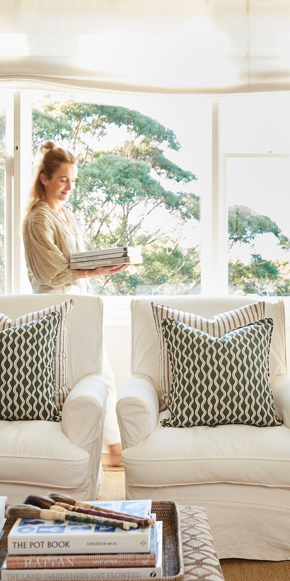 Aravelli Rosewood Cushion in - Cushions - Walter G Australia