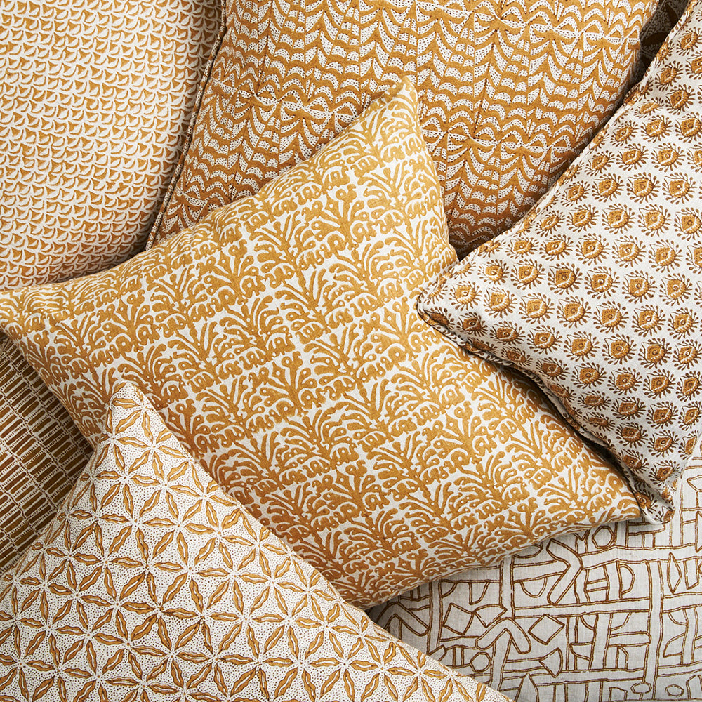 Osaka Saffron cushion