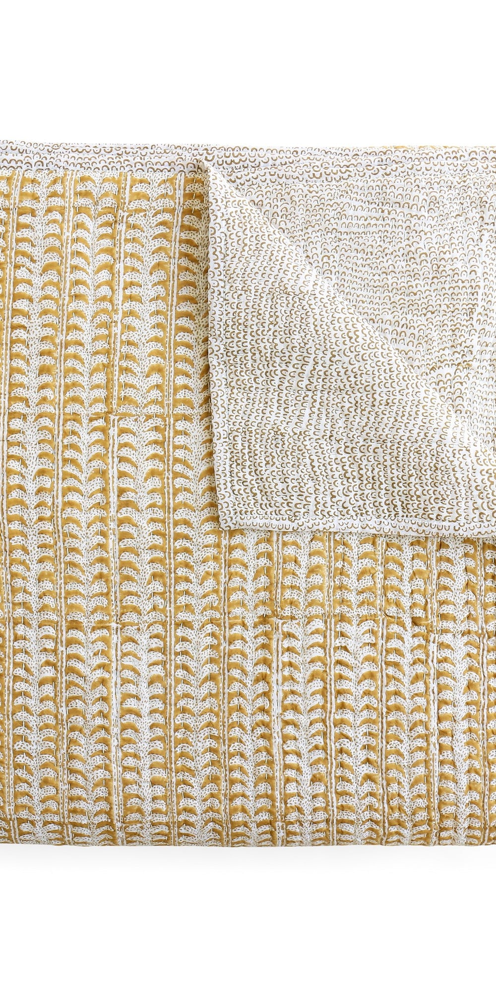Luxor Saffron Quilt in - Quilts - Walter G Australia