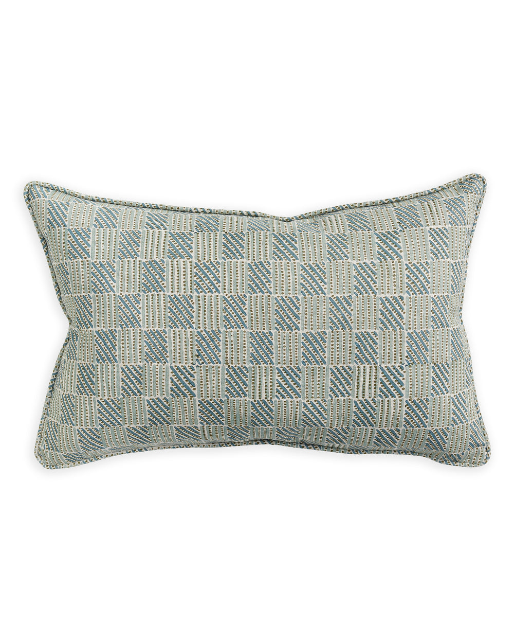 Kumasi Celadon Moss Cushion