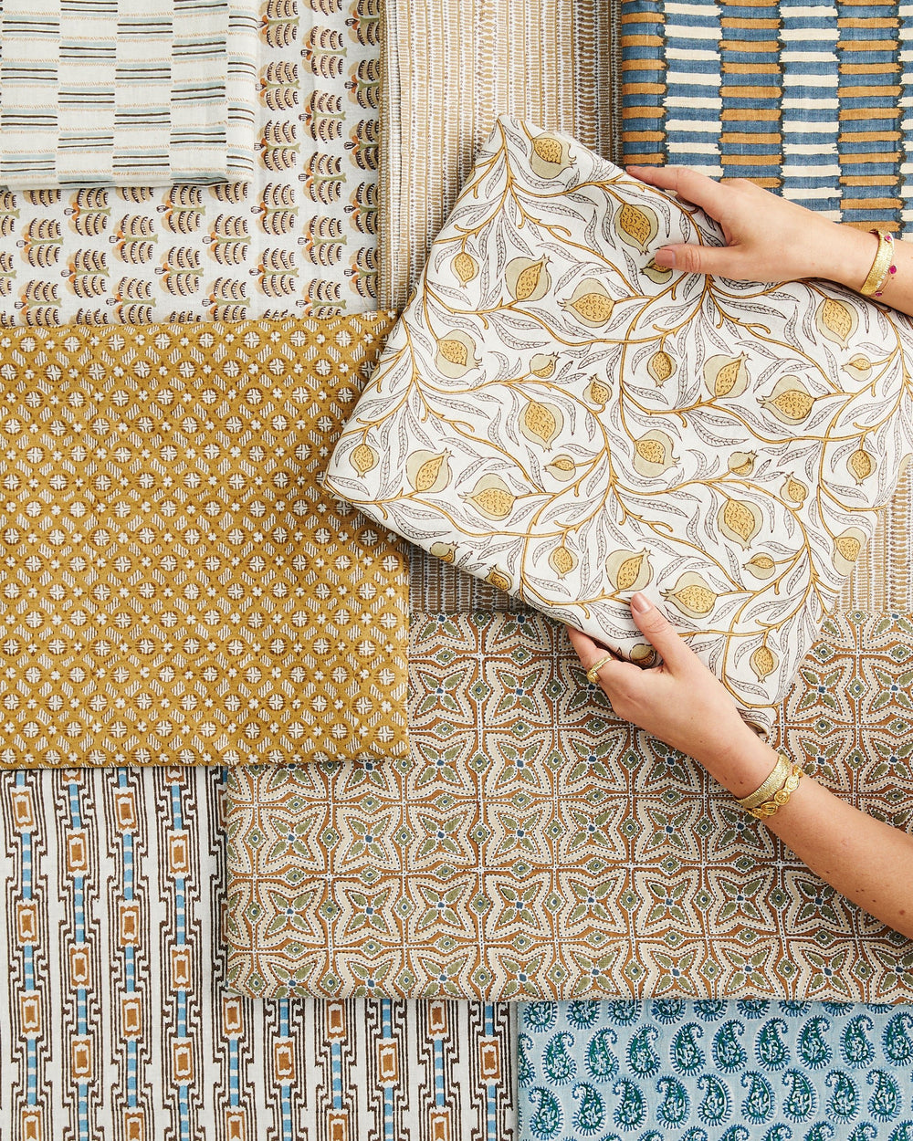 Adras Tobacco linen in - Fabric - Walter G Australia
