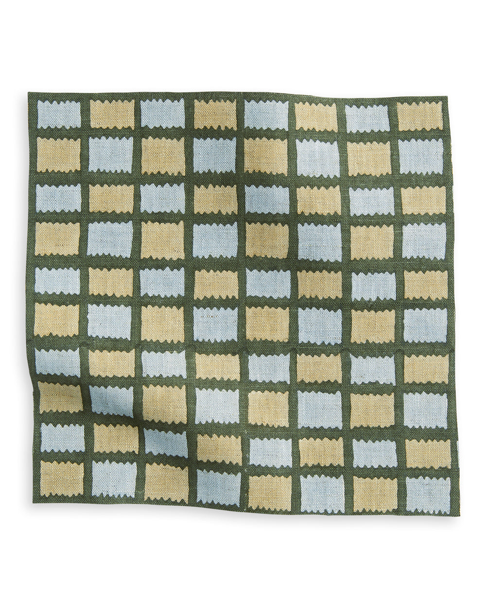 Tindari Thyme linen swatch