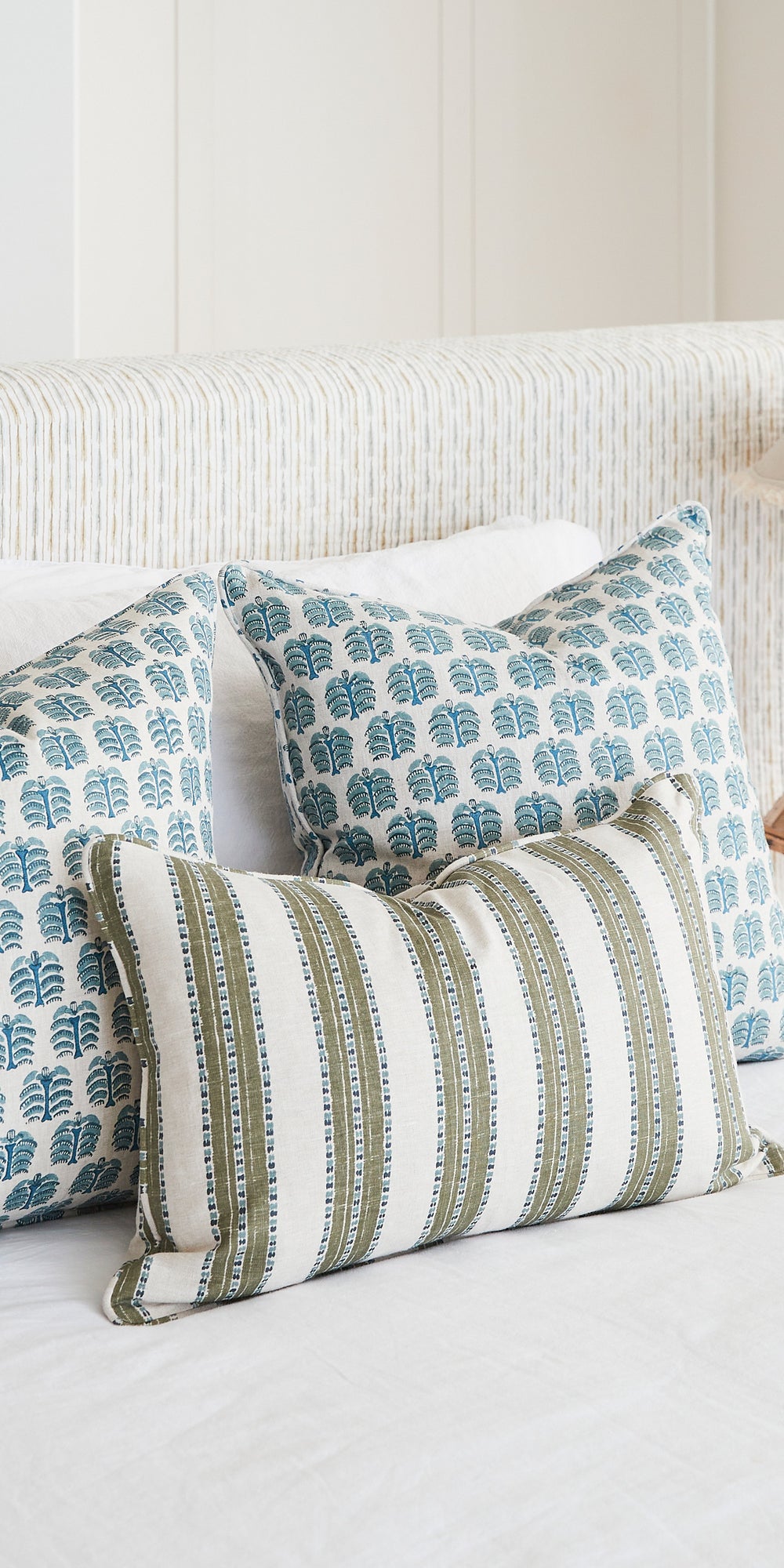 Kesula Slate Cushion in - Cushions - Walter G Australia
