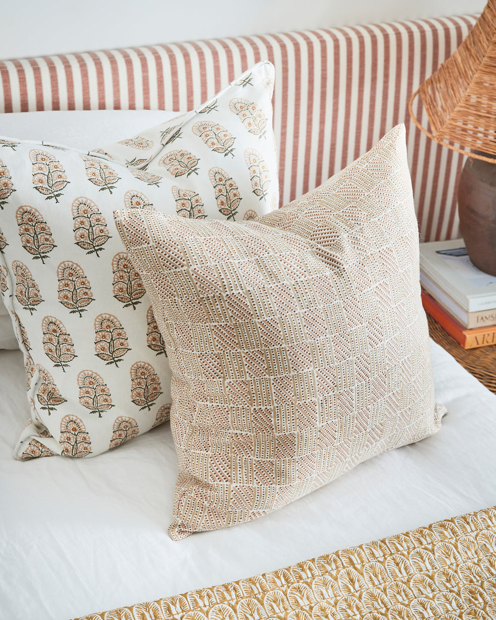 Zardosi Shell Cushion