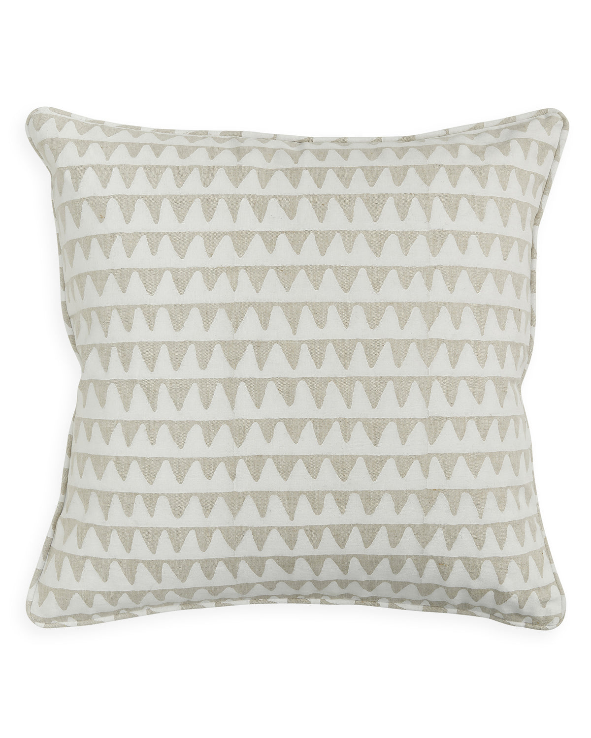Pyramids Chalk Cushion
