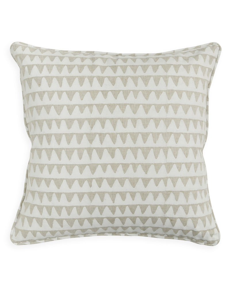 Pyramids Chalk Cushion