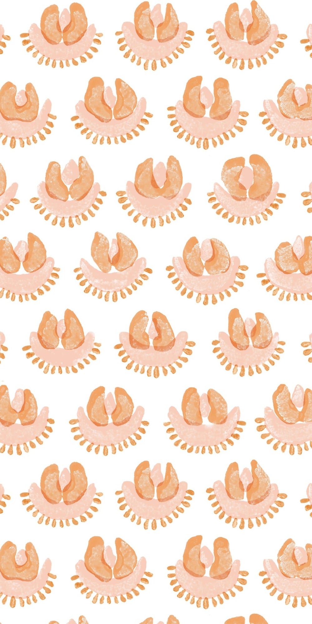 Cadiz Papaya wallpaper swatch in - Swatches - Walter G Australia