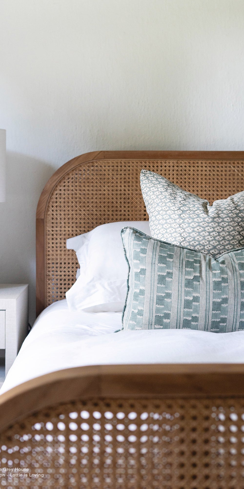 Kumo Oak Celadon Cushion in - Cushions - Walter G Australia