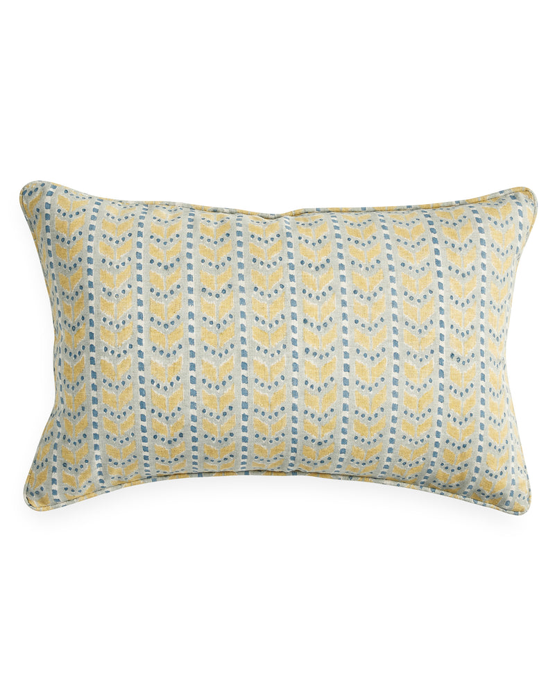 Kohlu Provence linen cushion