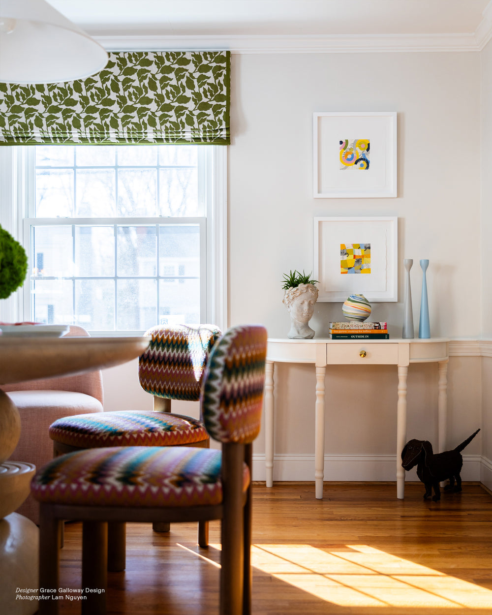 Flores Moss Linen