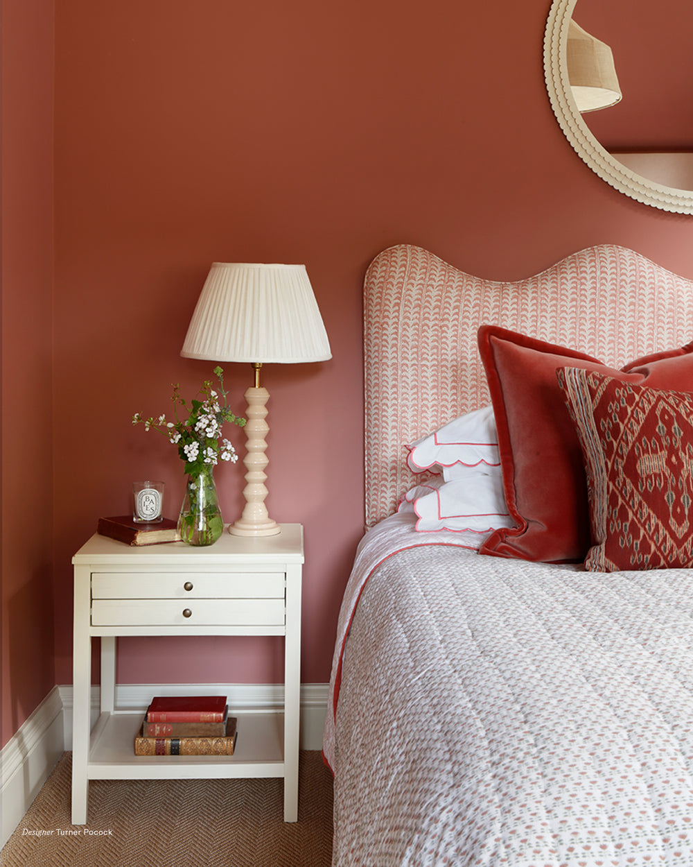 Luxor Guava Linen in - Fabric - Walter G Australia