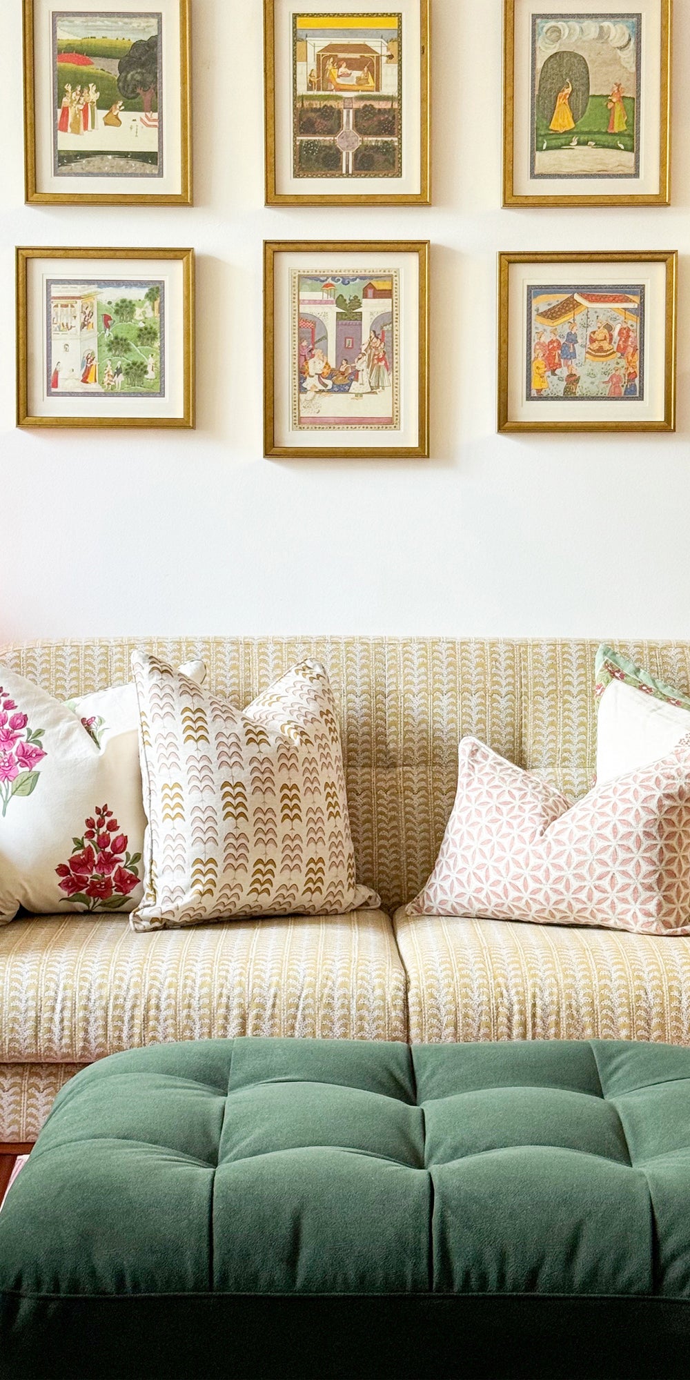 Luxor Saffron Linen in - Fabric - Walter G Australia