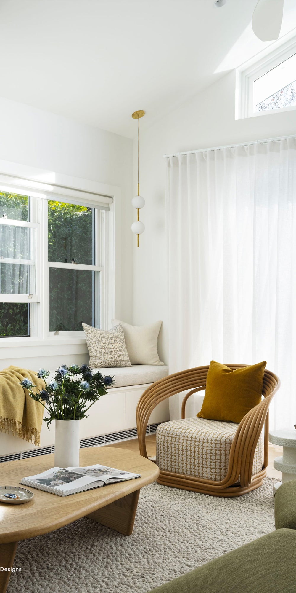 Pahari Saffron Linen in - Fabric - Walter G Australia
