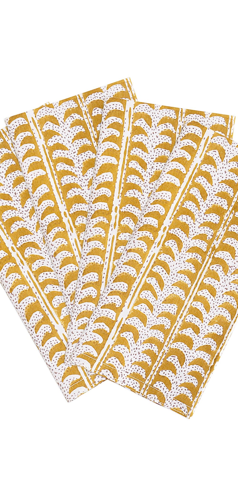 Luxor Saffron Napkins in - Napkins - Walter G Australia