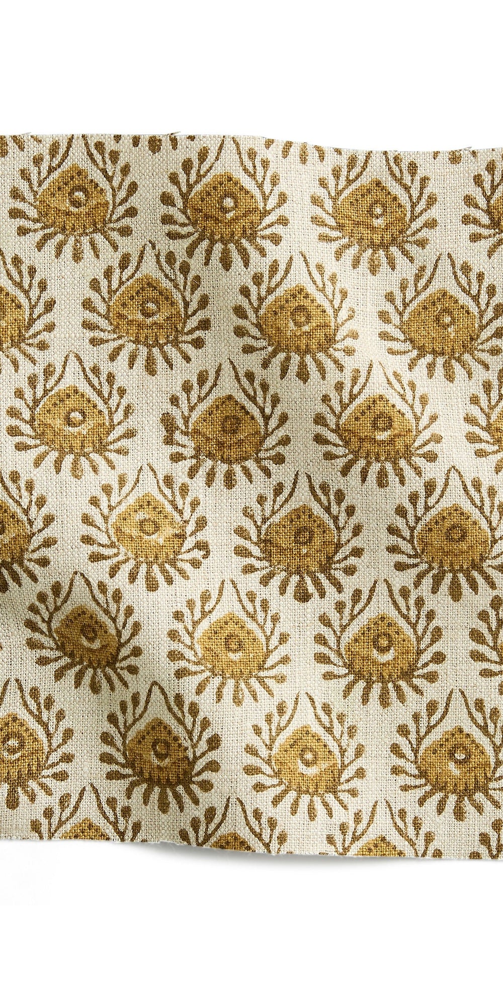 Lyon Saffron linen swatch in - Swatches - Walter G Australia