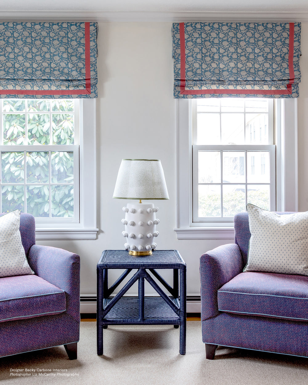Marbella Azure Linen in - Fabric - Walter G Australia