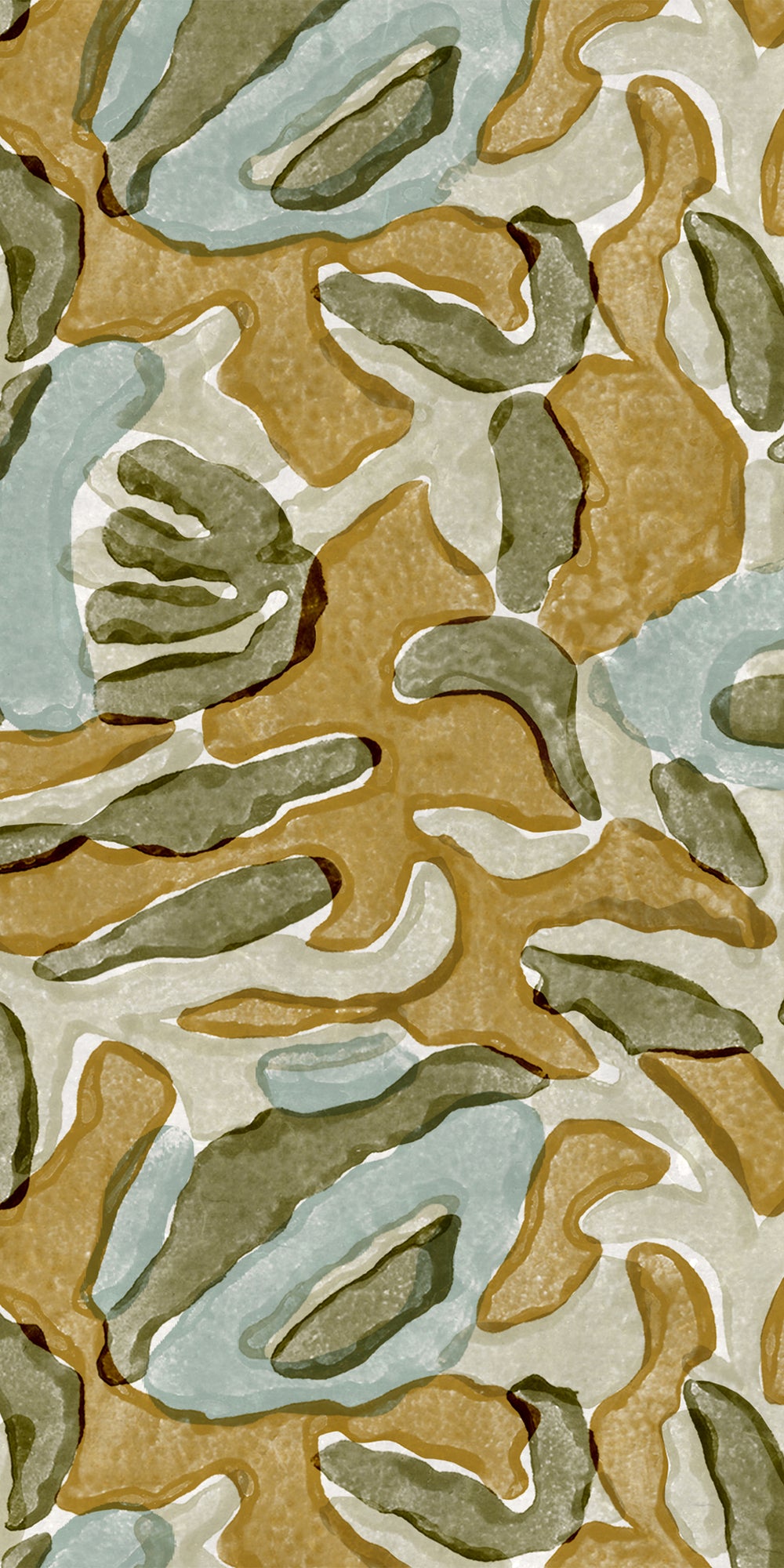 Marbella Turmeric wallpaper swatch in - Swatches - Walter G Australia