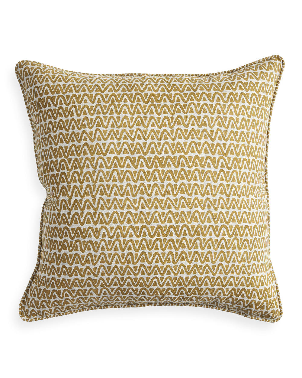 Menorca Saffron Cushion