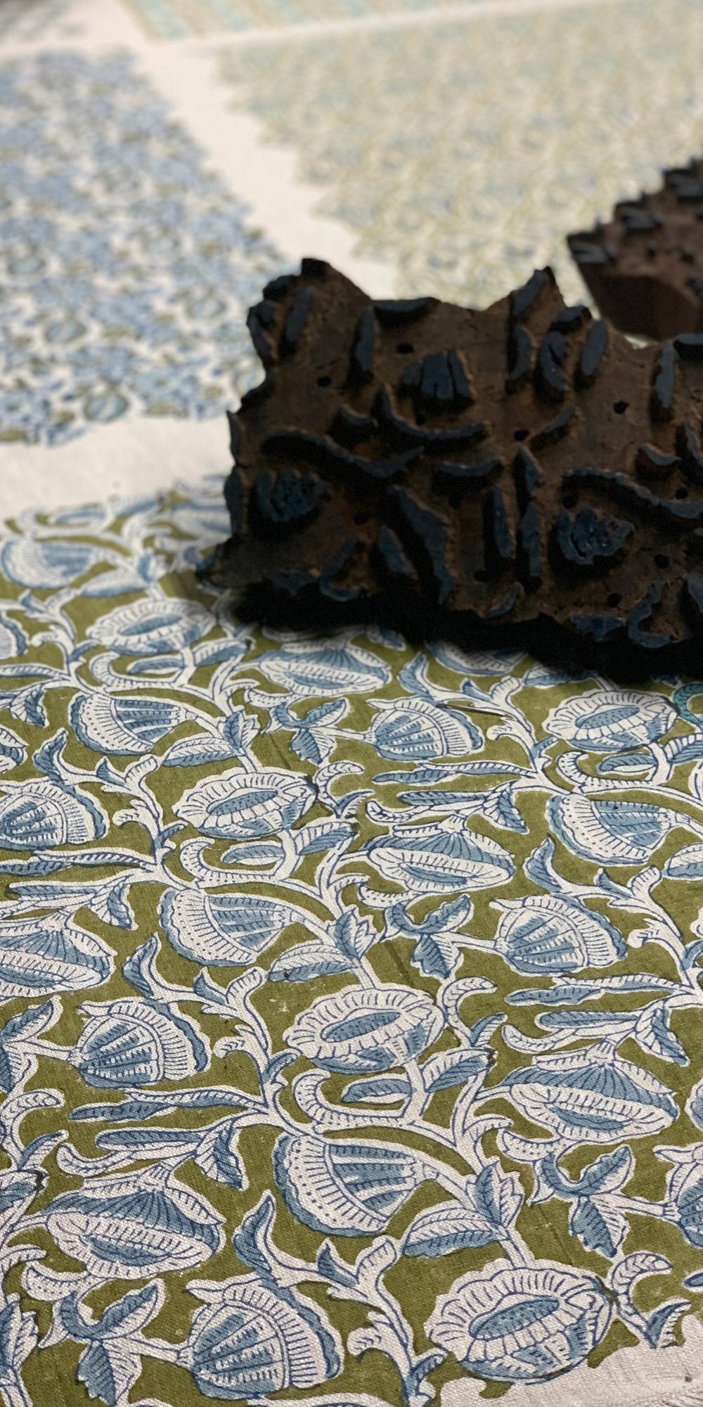 Marbella Emerald Linen in - Fabric - Walter G Australia