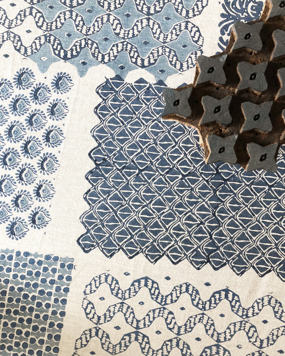 Suzani Azure Cushion