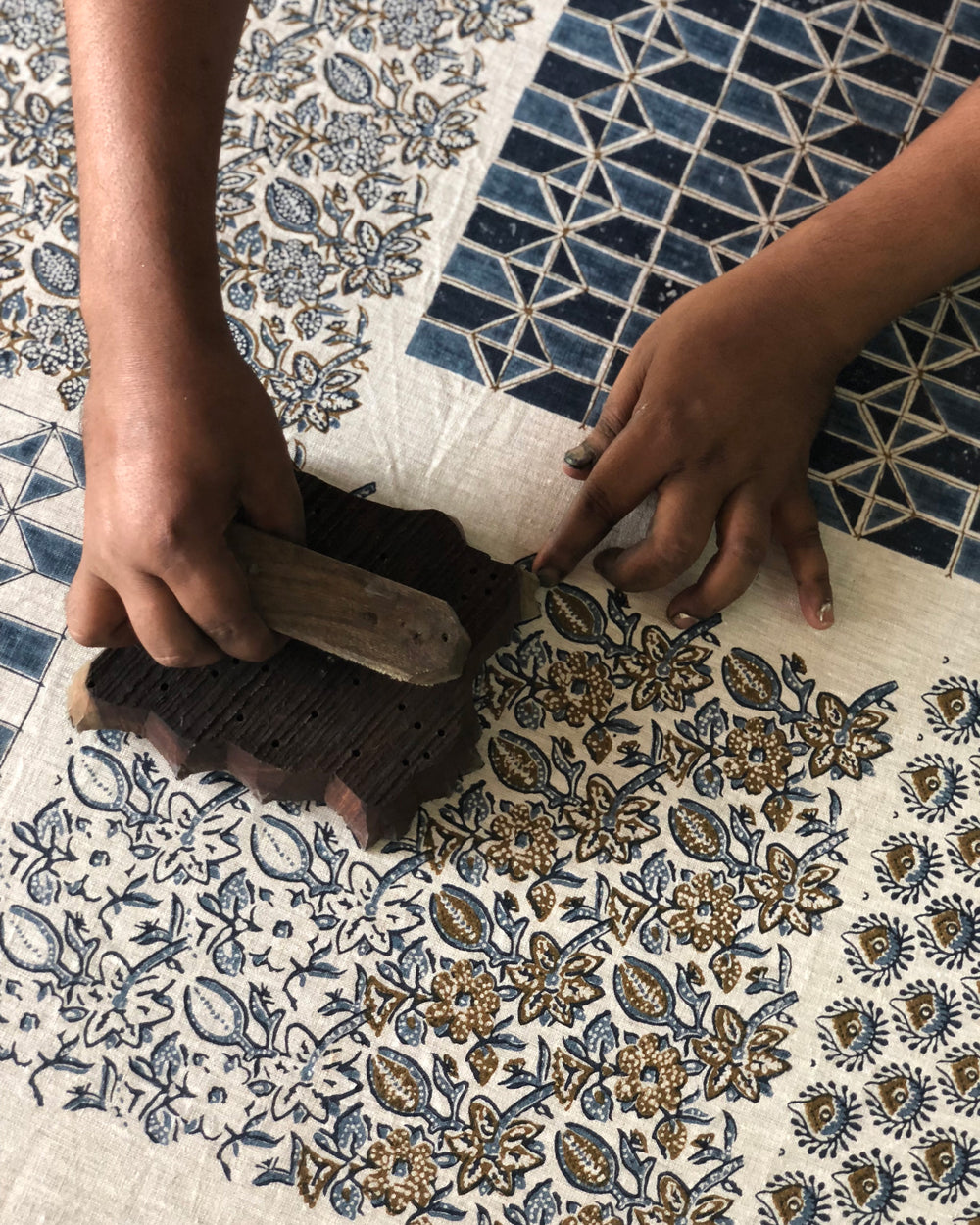 Edo Tobacco Cushion