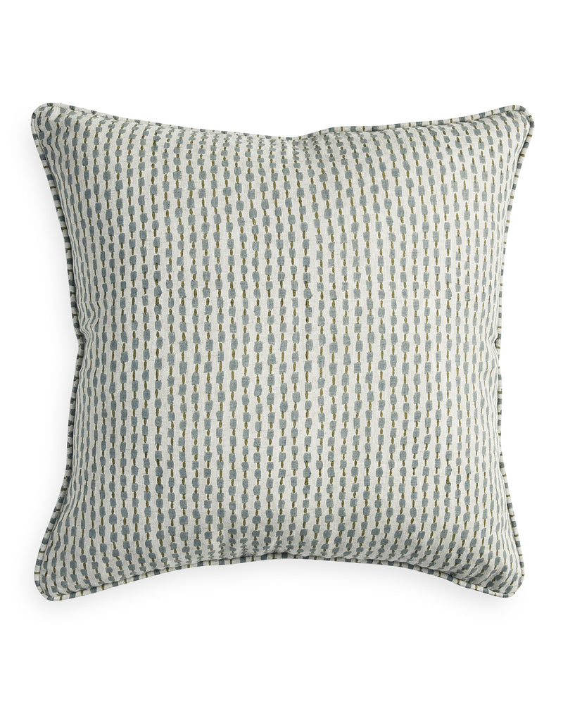 Seti Celadon Moss linen cushion