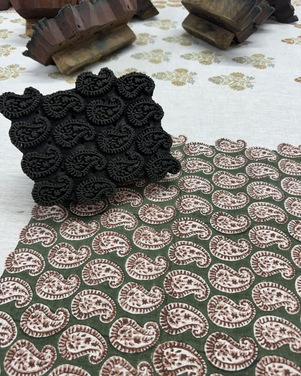 Simrane Moss Napkins