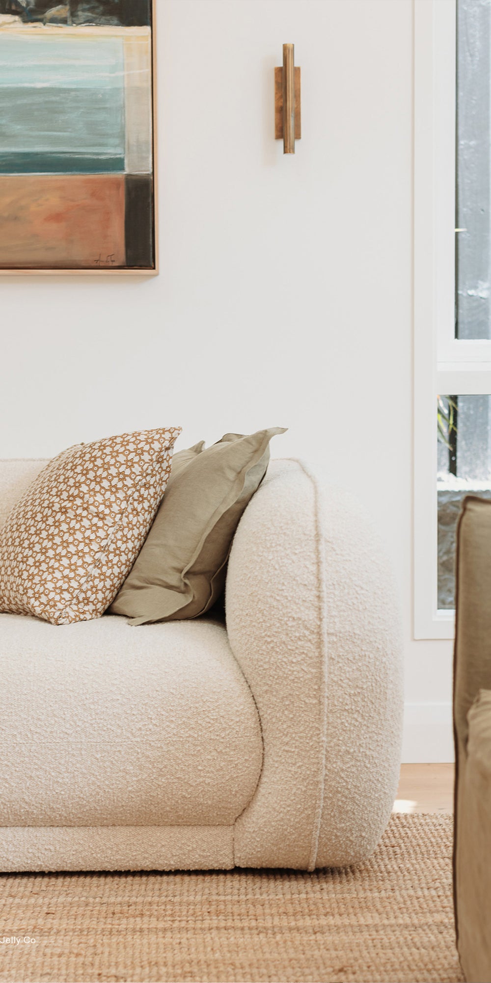 Trapani Saffron Cushion in - Cushions - Walter G Australia