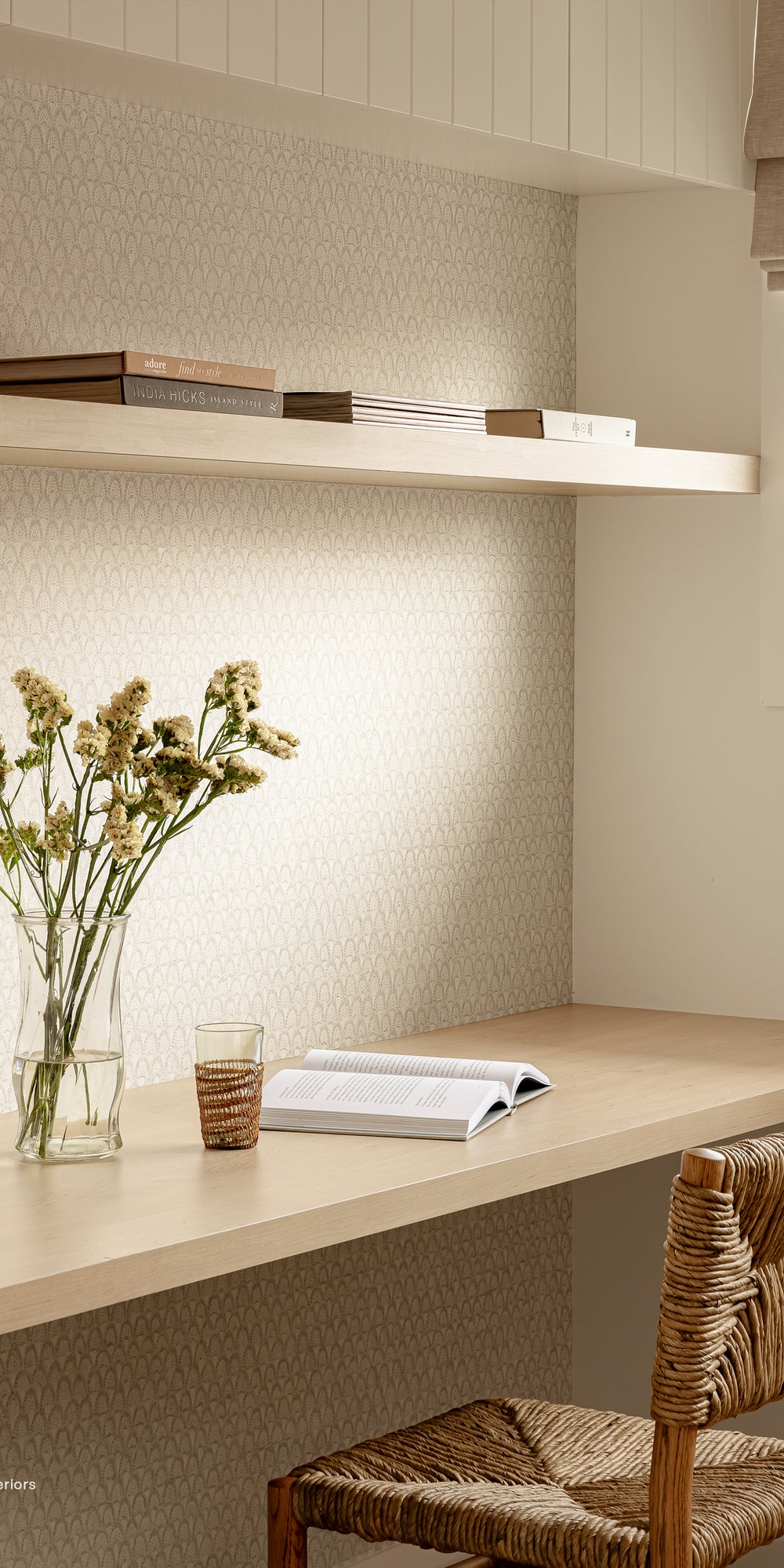 Scopello Limestone Wallpaper in - Wallpaper - Walter G Australia