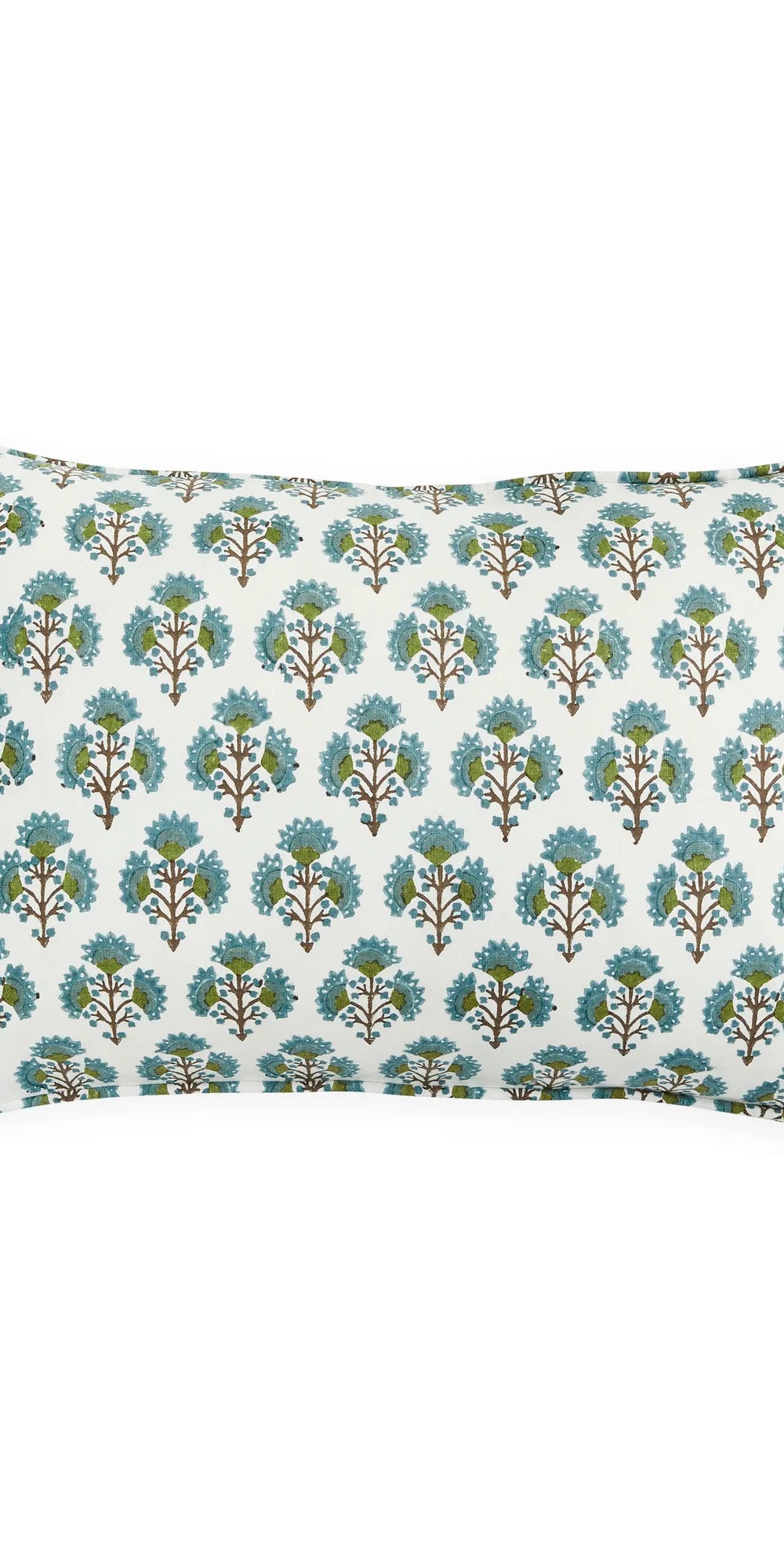Ampelas Lagoon linen cushion 35x55cm