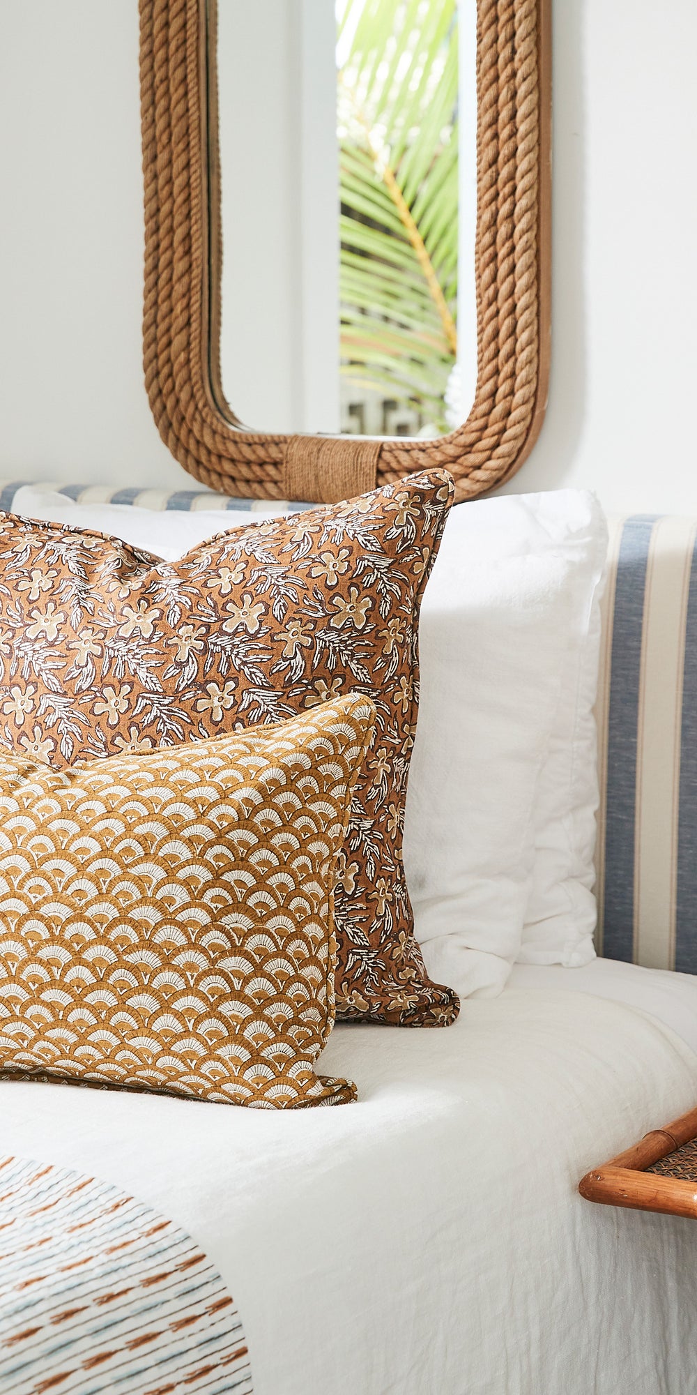 Tuvalu Toffee Cushion in - Cushions - Walter G Australia