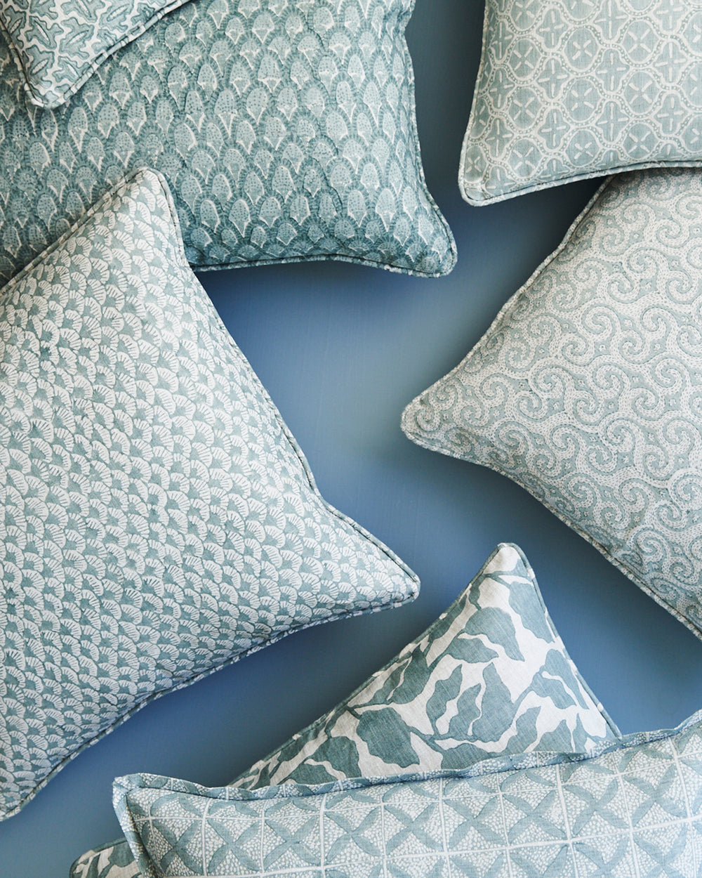 Sensu Celadon Cushion