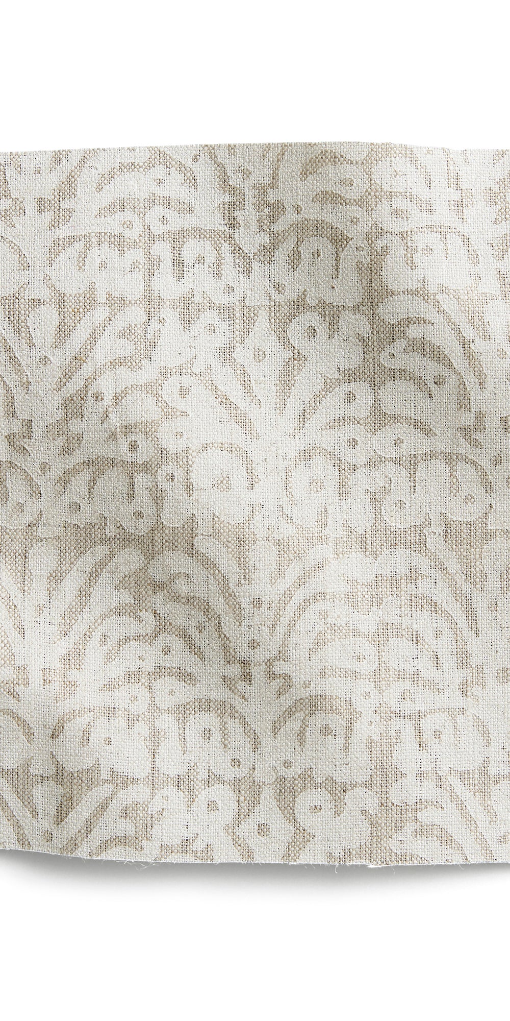 Anjuna Chalk linen swatch