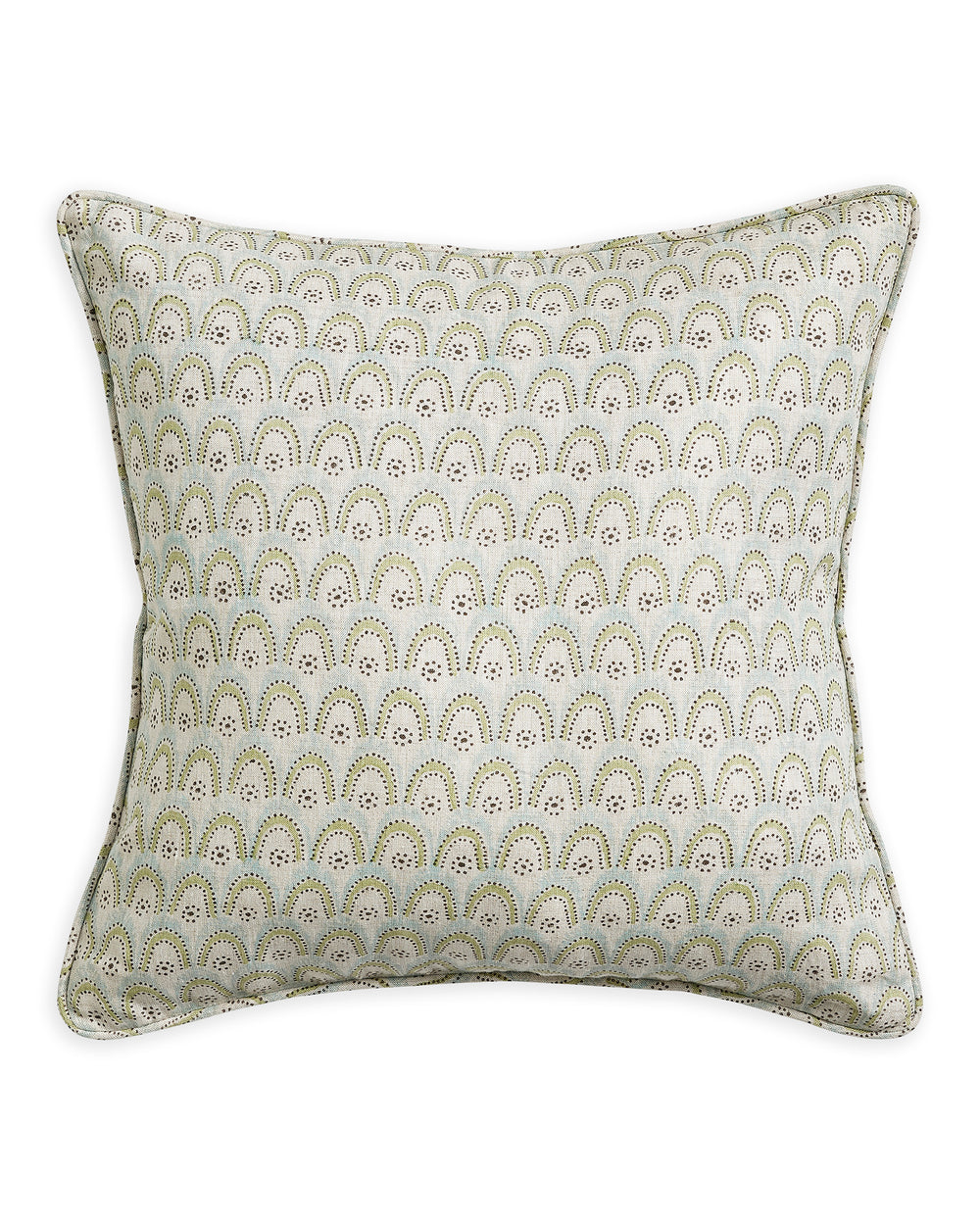 Azores Wasabi Cushion in - Cushions - Walter G Australia
