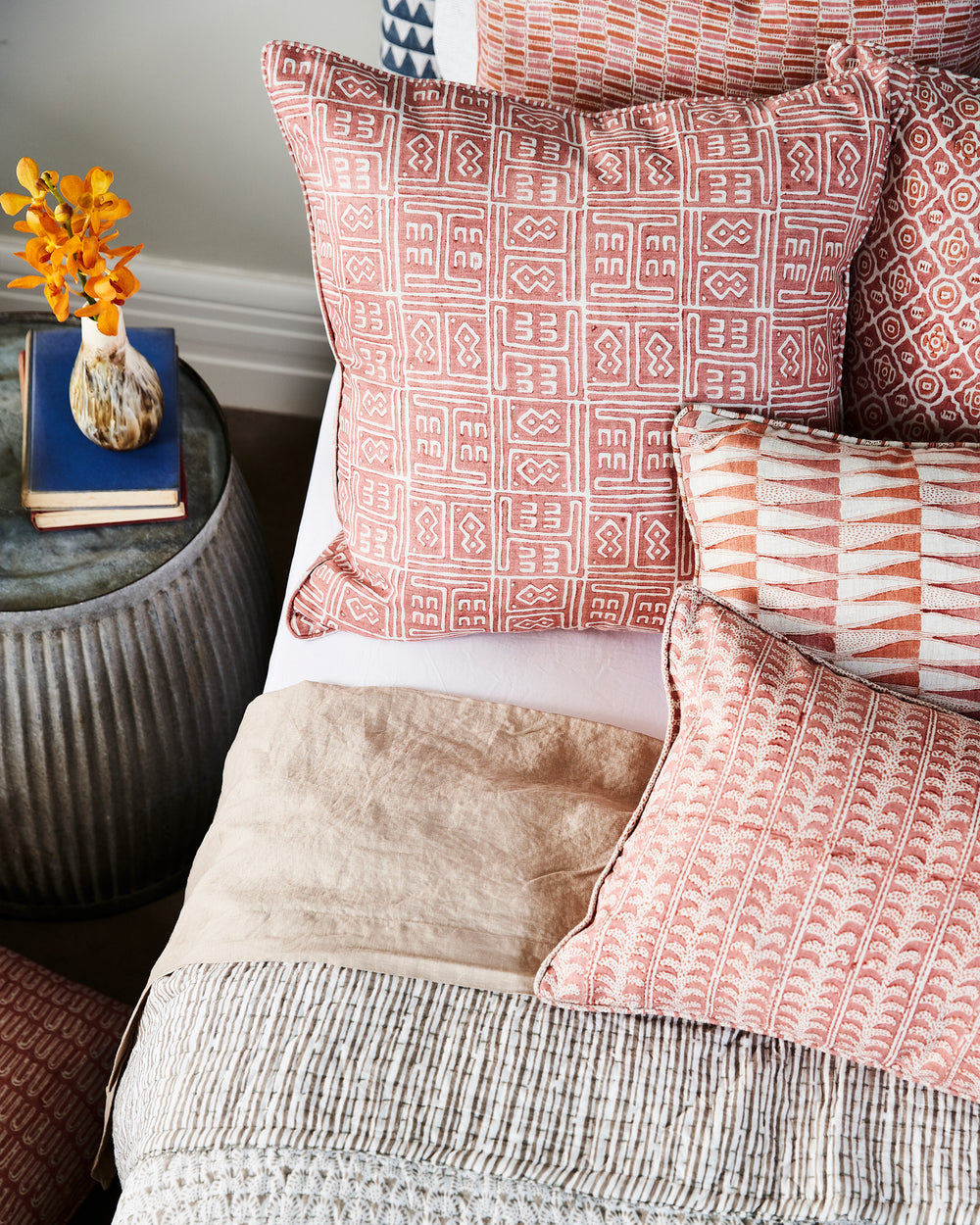 Luxor Guava Cushion Rectangle
