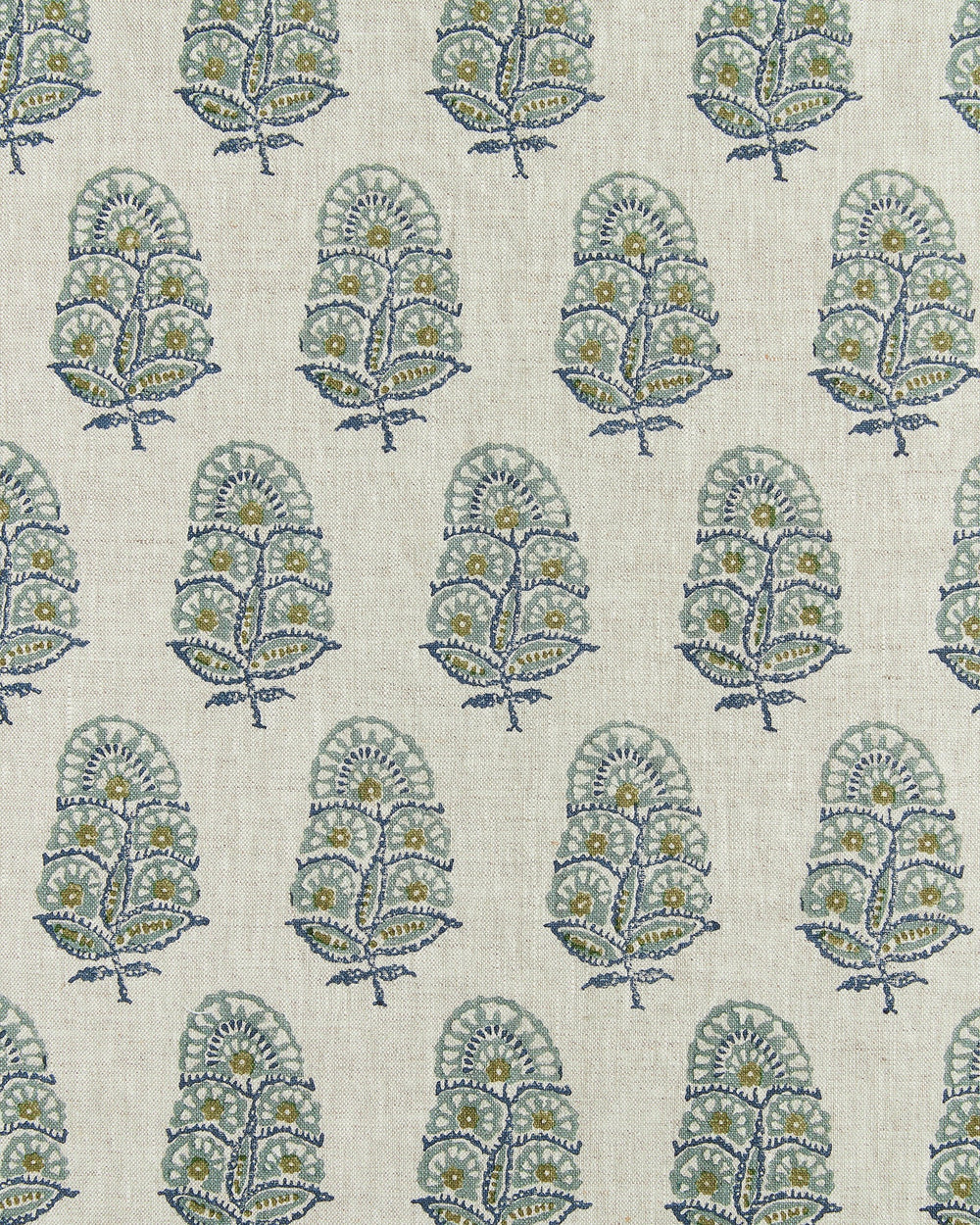 Zardosi Celadon linen in - Fabric - Walter G Australia