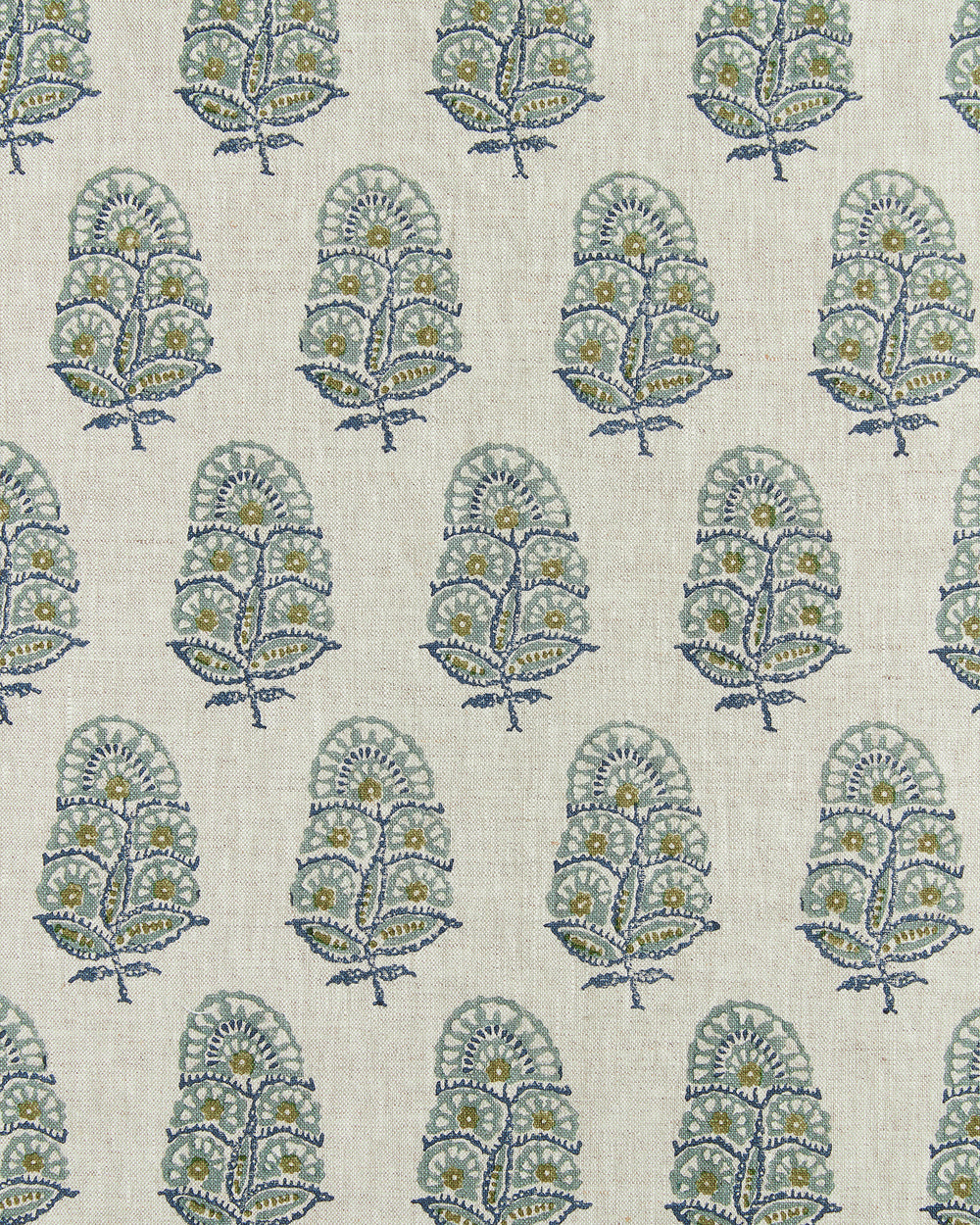 Zardosi Celadon linen