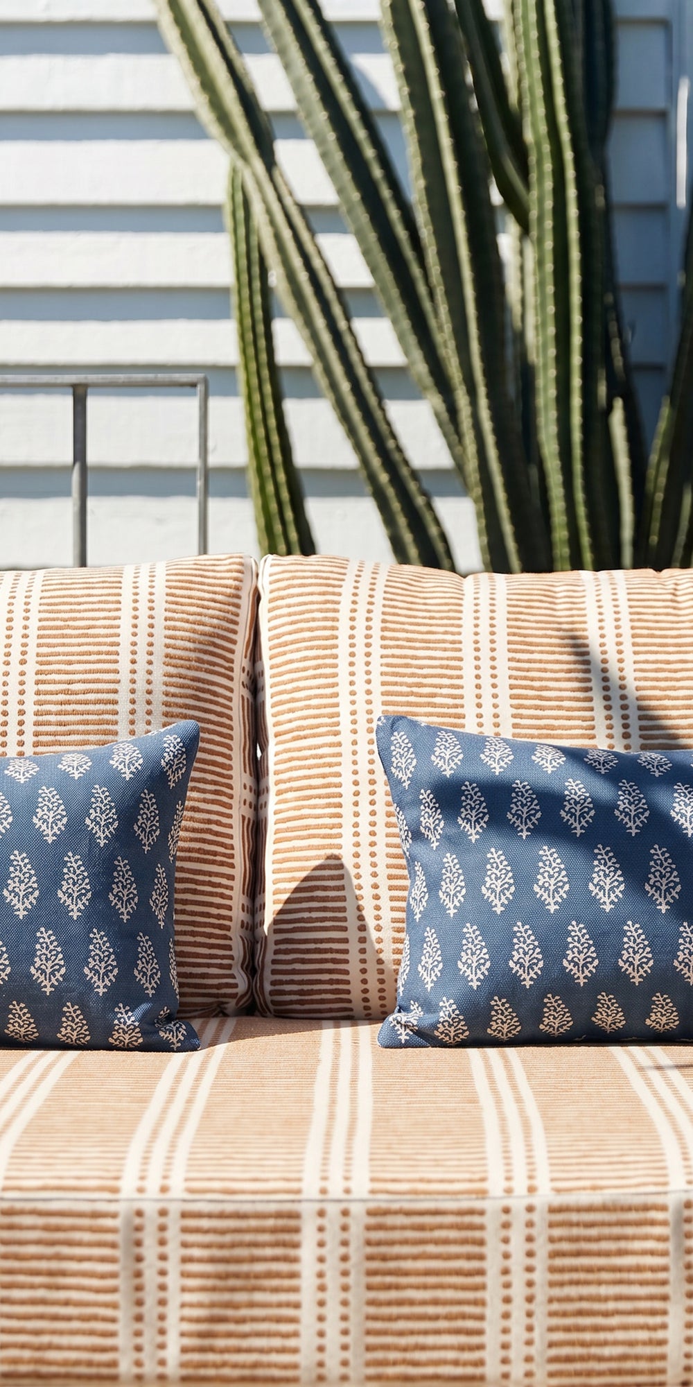 Lucknow Atlantic Outdoor Rectangle Cushion in - Cushions - Walter G Australia