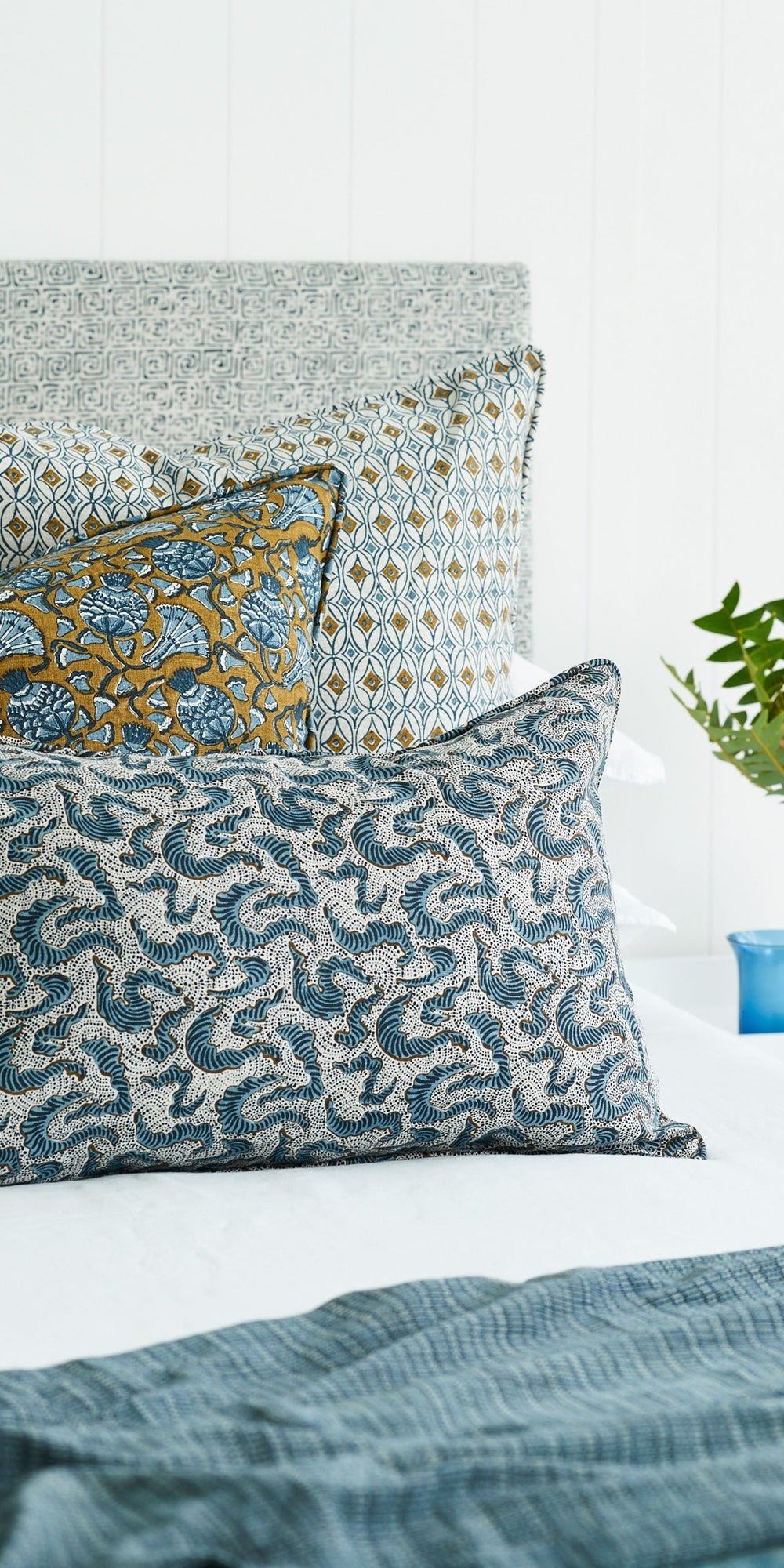 Condesa Tobacco Cushion in - Cushions - Walter G Australia